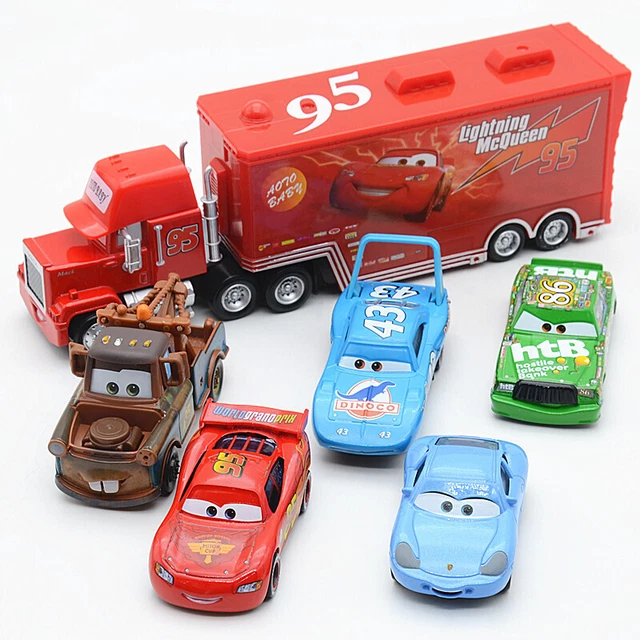 New Disney Pixar Cars Lightning McQueen 1:55 Diecast Model Car Toys For Boy/Girl