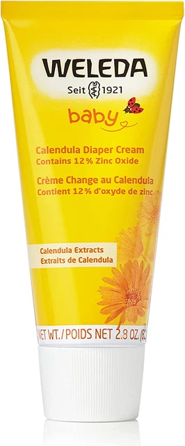 Baby Calendula Diaper Cream, 2.8 Fluid Ounce, Plant Rich Protection with Calendu