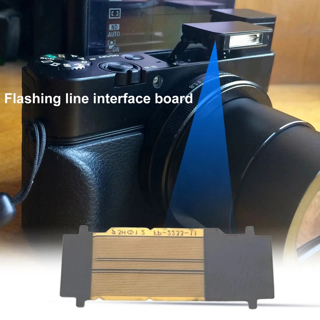 Cámara Flex Cable Profesional Repuesto DSLR Cámara Interruptor de Alimentación Placa Flex