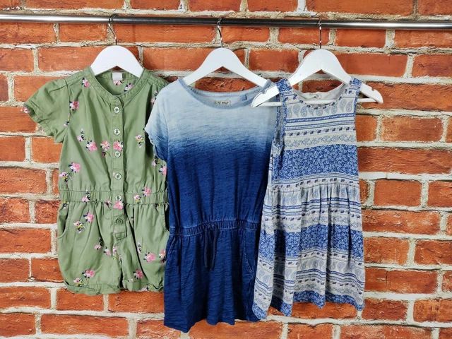 Girls Bundle Age 3-4 Years Gap Next H&M Playsuit Dress Summer Kids Set 104Cm