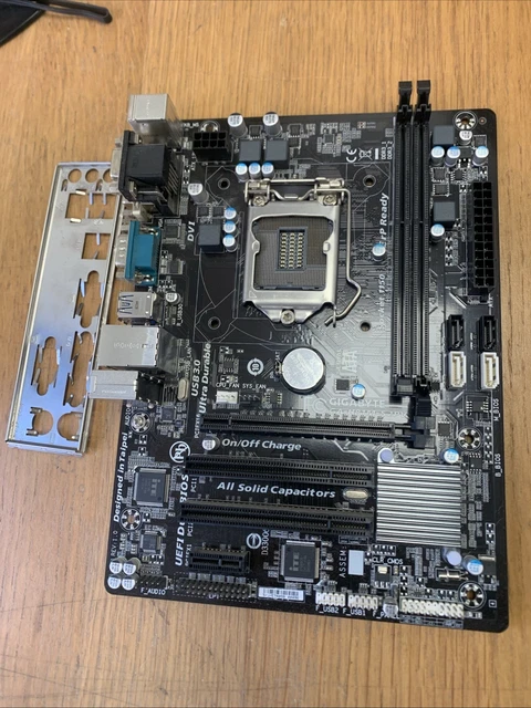 Plaque De Blindage Arrière (I/O Shield) Pour Carte Mère Gigabyte GA