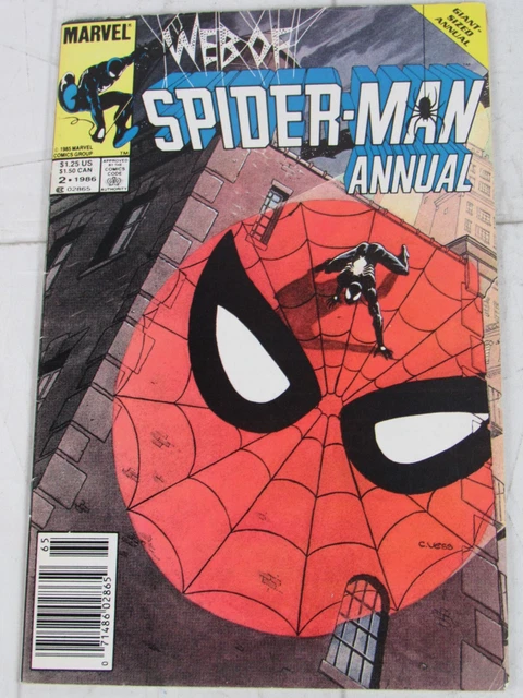 Web of Spider-Man Annual #2 Sept. 1986 Marvel Comics
