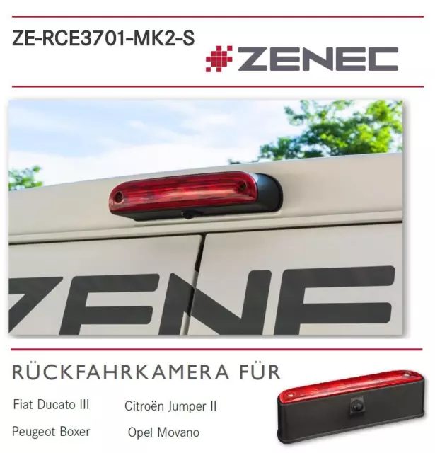 ZE-RVSC200 - Double caméra de recul pour camping-cars