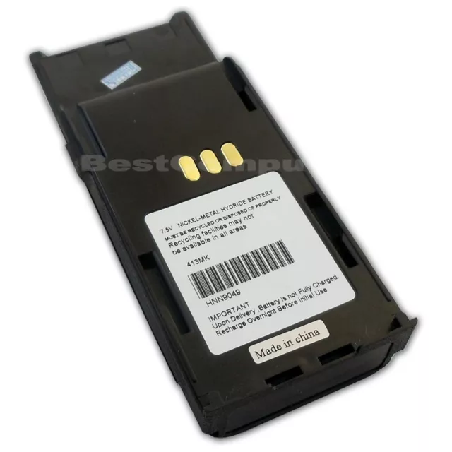 1800mAh Battery for HNN9049A HNN9050A HNN9051A MOTOROLA Radios P1225 LS Radio