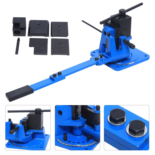 New UB-100A Universal Metal Rebar Bender Manual Flat Steel Bender Angle Bender