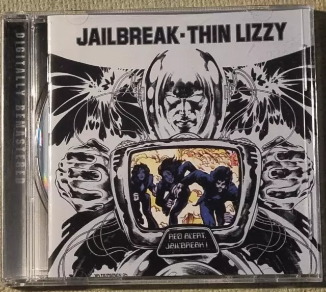 Thin Lizzy Jailbreak UK CD Vertigo 532294-2 Remastered Edition 1996