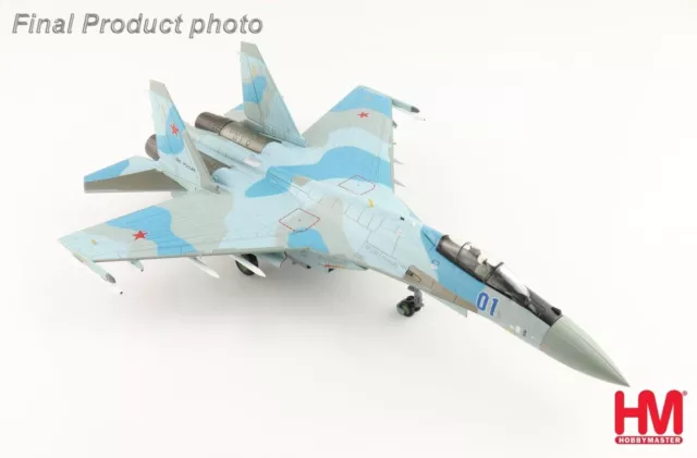 Hobbymaster 1:72 Sukhoi SU-35S Flanker E Russian AF Blue 01 Aggressors full wpon