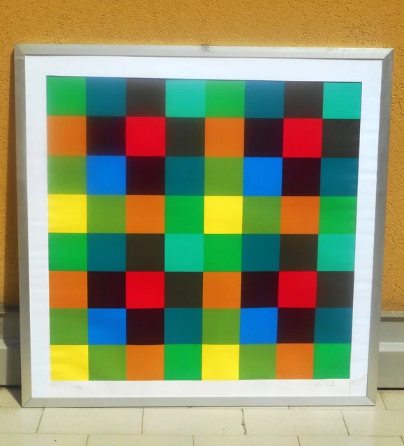 TONI COSTA anno 1973 Serigrafia a colori 70 x 70 cm , firmata e numerata