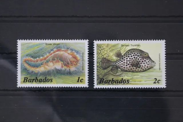 Barbados 617XI-618 XI postfrisch Meerestiere, Fische #WW733