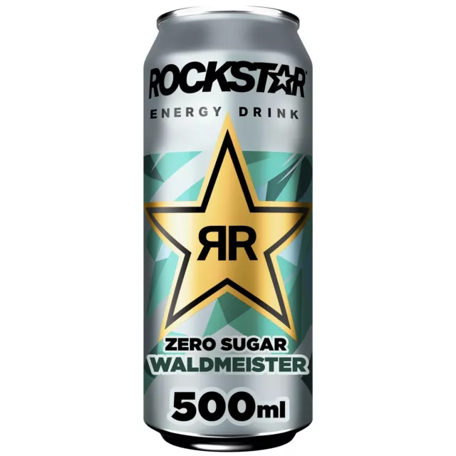 11x 500ml Energy Drink Rockstar Waldmeister Boost inkl 2,75€ Pfand NEU MHD 4/25