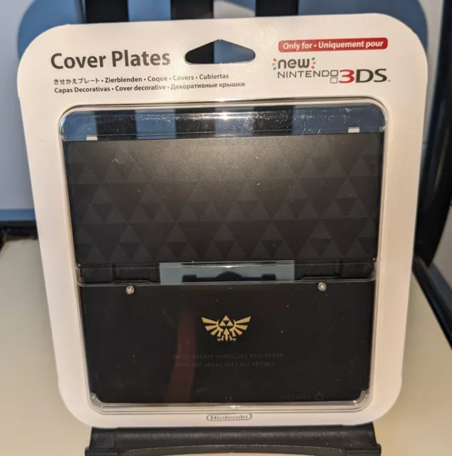 Coque Cover Plates ZELDA TRIFORCE Nintendo New 3DS N°024