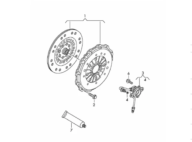 VW-T5-2-5TDI-Kupplungswechsel-inkl-Zweimassenschwungrad-AXE-AXD-BPC-BNZ