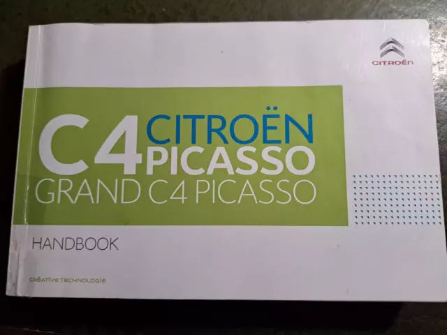 Citroen C4 Picasso & Grand Picasso Owners Manual / Handbook 2016 2018  500 Pages
