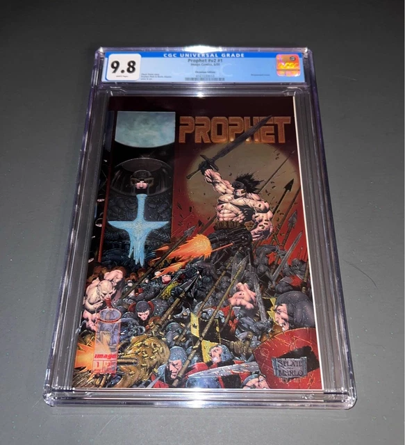 CGC 9.8 Prophet #1 Vol 2 Chromium edition Image Comics 1995