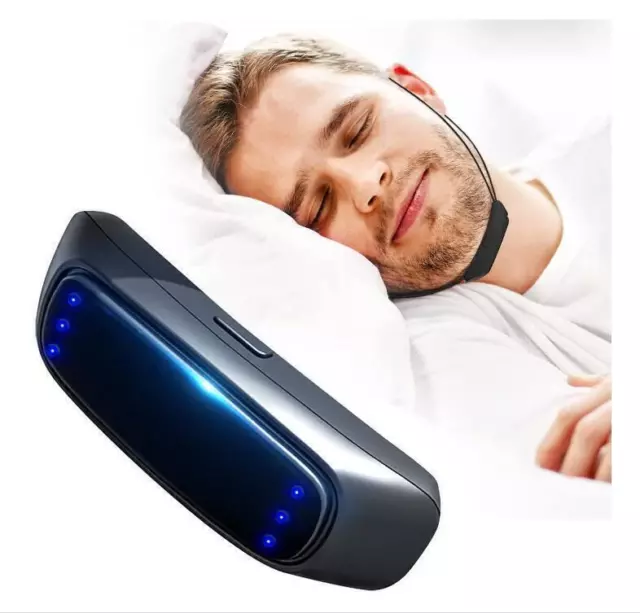 2023Neu TENSPulse Pure Sleep Anti Schnarch Kinngerät, Smart Anti-Schnarch-Gerät