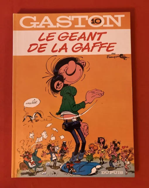 Gaston N’10 Géant De La Gaffe Dupuis 1981 Franquin Bon État Bd