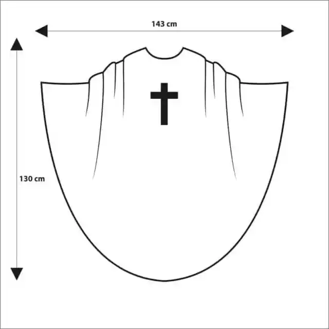 Casula ricamata "Vaticano" 3