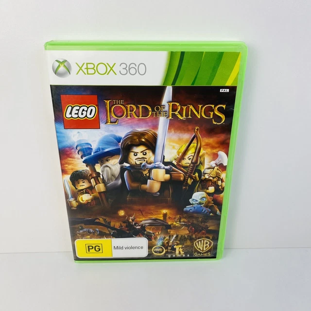 XBOX 360 LEGO Lord of the Rings Rated PG with Manual 17.00