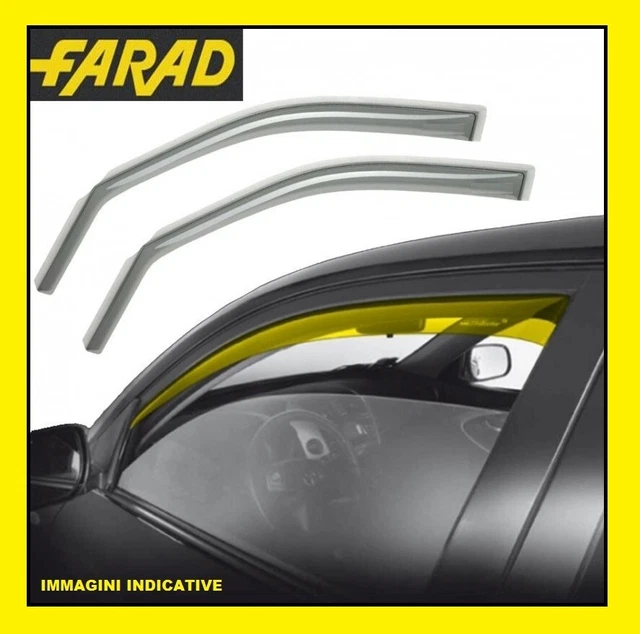 Deflettori Antivento Farad Per Opel Crossland X (2017+) - Kit 2 Pezzi Antiturbo - Foto 11