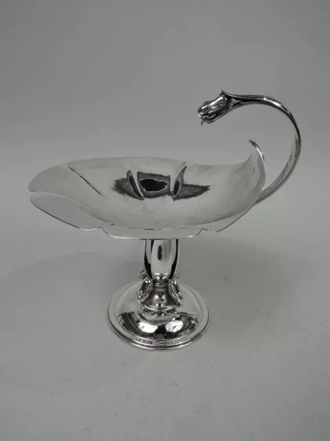 Poul Petersen Compote Midcentury Modern Bowl Danish Canadian Sterling Silver