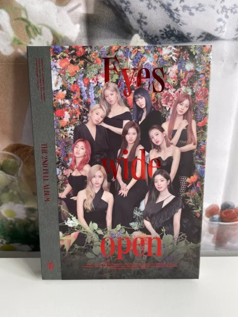 twice eyes wide open story version kpop album