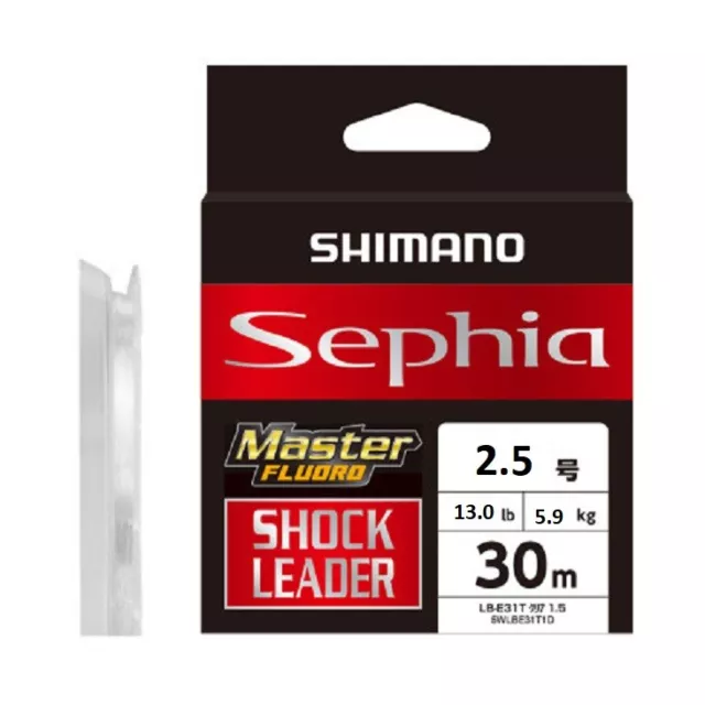 NEW JDM SHIMANO SEPHIA MASTER FLUORO Shock leader Eging Lure shockleader