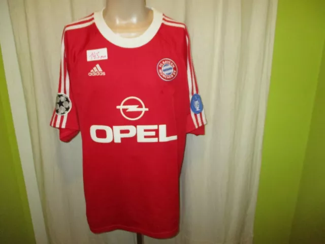 FC Bayern München Adidas Champions League Sieger Trikot 2001 "OPEL" Gr.XXL