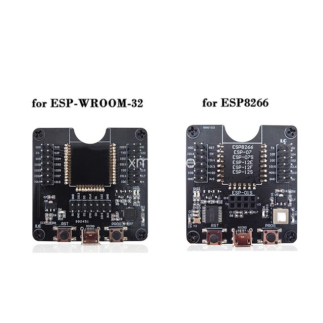 Esp8266 esp32 test board burner fixture development esp wroom modules