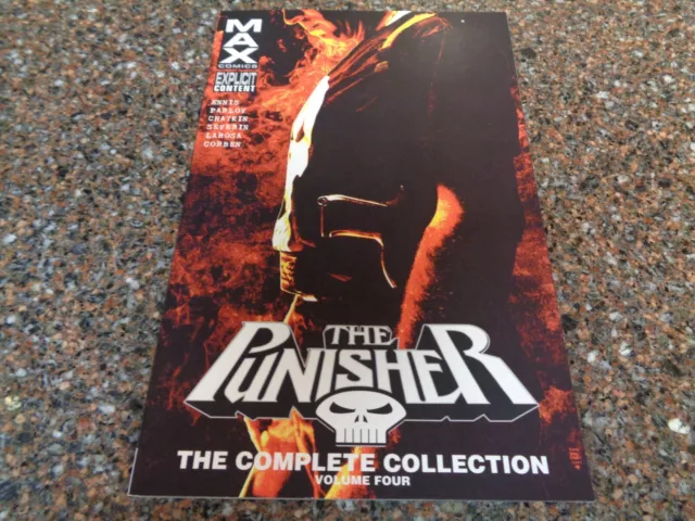 Punisher Max: The Complete Collection Vol. 4 Four (Paperback, Brand New) Marvel