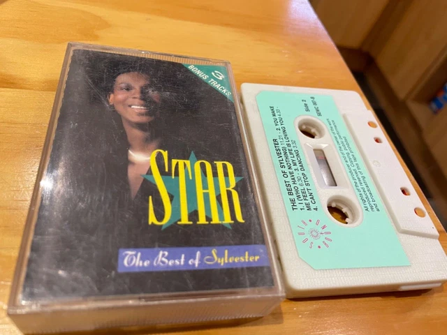 The Best Of Sylvester - Star - Rare 1989 Cassette Tape - Funk Disco Cowley Synth