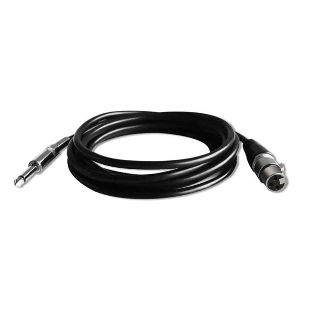 1/4inch TRS to XLR Female Patch Cables-Balanced-3.2 Foot Patch Cord Audio Cable