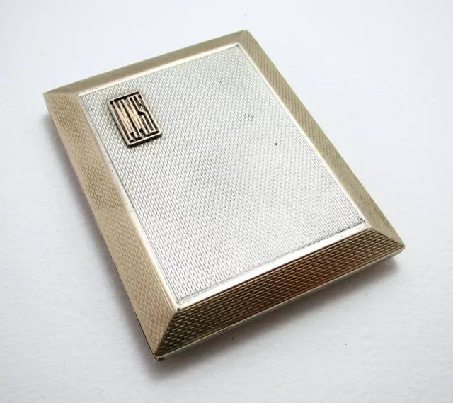 Asprey & Co Sterling Silver Slide-Action Sliding Match Book Box Cigarette Case