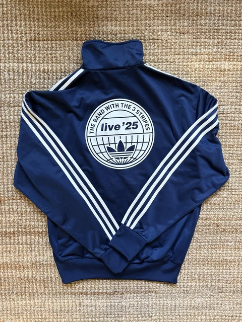 OASIS X ADIDAS Live '25 Tour Firebird Track Top - Indigo, Size S