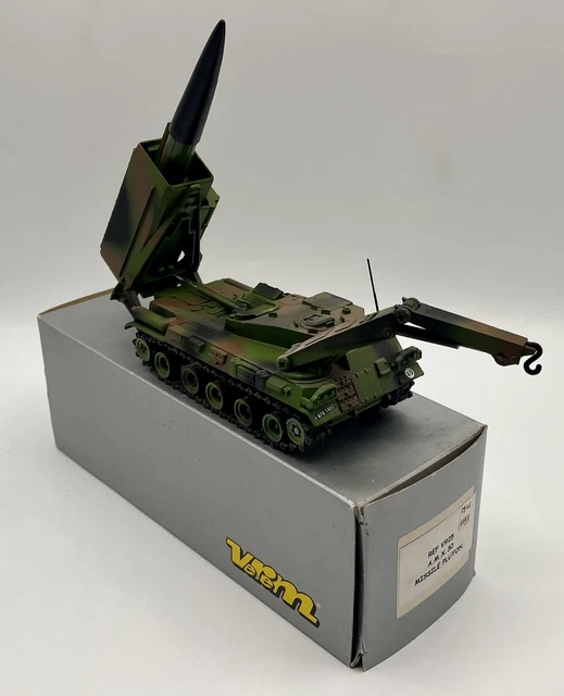Solido Verem 1/50, US Half Track M3 Grue Dépanneuse, WW2, Tbe, Rare Solido Verem 1/50, US Half Track M3 Grue Dépanneuse, WW2, Tbe, Rare