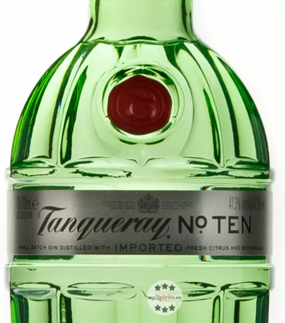 Tanqueray No. Ten Gin – Gin Nr. 10 / 47,3 % vol. / 0,7 Liter-Flasche 2