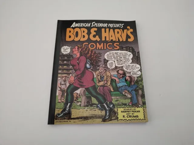 1996 BOB & HARV'S COMICS R Crumb SC VF 8.0 1st Four Walls / Fisherman Collection