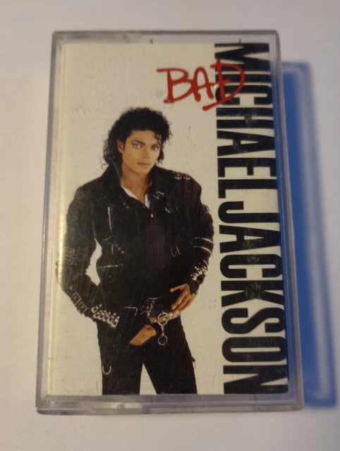 MICHAEL JACKSON BAD– cassette audio tape