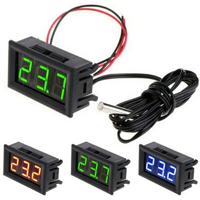 1pcs Contrôle LED Numérique Interrupteur Electronique Température 0.5s Rythme