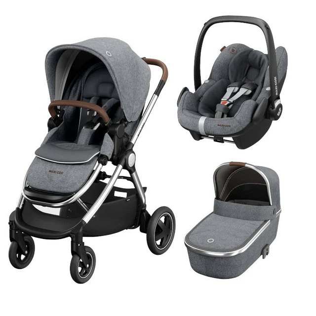 trio ADORRA poussette, nacelle et maxi marque cosy MARQUE bébé 9