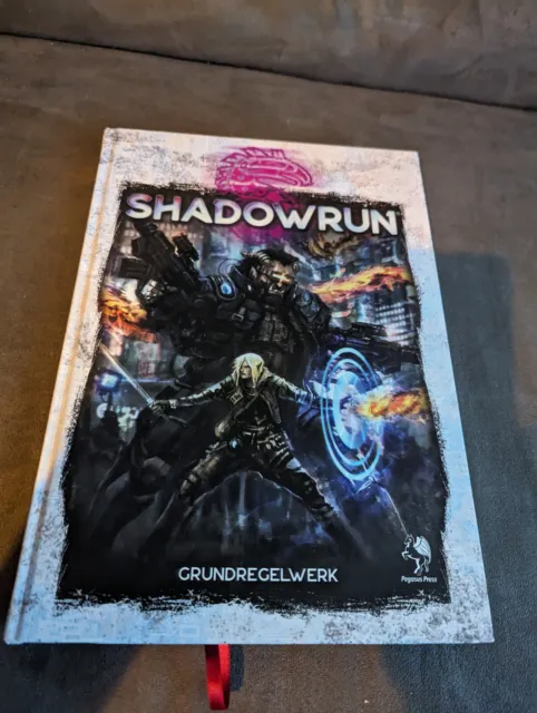 Shadowrun 6 : Grundregelwerk - Hardcover - Deutsch - Neuwertig.