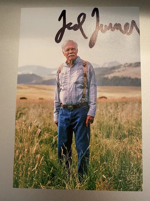 Ted Turner Signed Autograph 4x6 Photo Atlanta Braves Owner Turner Sports Auto