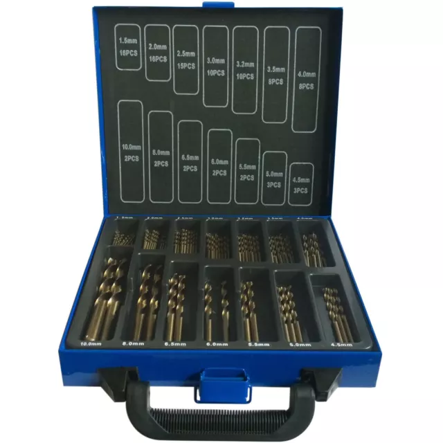 Cobalt Drill Bit Set for Stainless Steel Inox M35 Metal HSS-Co 99 Cobalt Bits