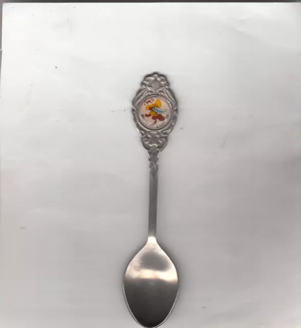 Expo-Expo Oz World Expo 1988-[Silverplated Spoon]-Australia-Rare Souvenir Spoon