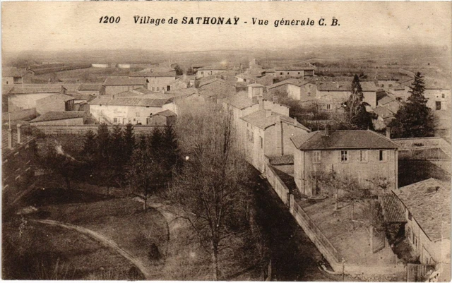 CPA VUE RARE 95 - CARTE PHOTO de GOUSSAINVILLE (Val d'Oise) vers 1910 EUR 14,90 - FR