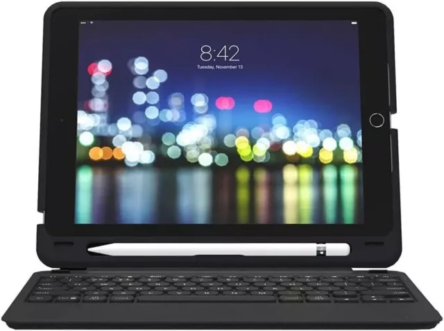 ZAGG 10.2" Slim Book Go iPad Wireless Keyboard & Case 7th/8th Gen Bluetooth CPR® 2