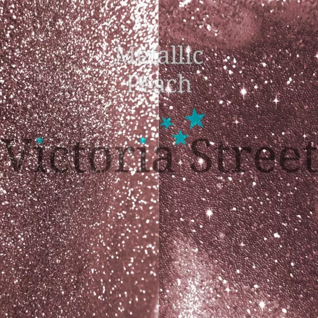 Victoria Street Glitter - Metallic Peach - Fine 0.008" / 0.2mm (Rose Gold Pink)