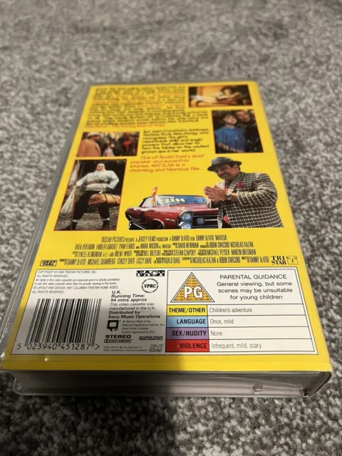 ROALD DAHL'S MATILDA VHS £1.99 - PicClick UK