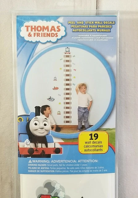 Thomas The Train Height Chart Peel & Stick Wall Decals