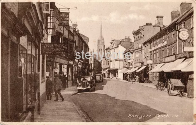 LOUTH. Eastgate. M and L National Series Postcard. Not Posted