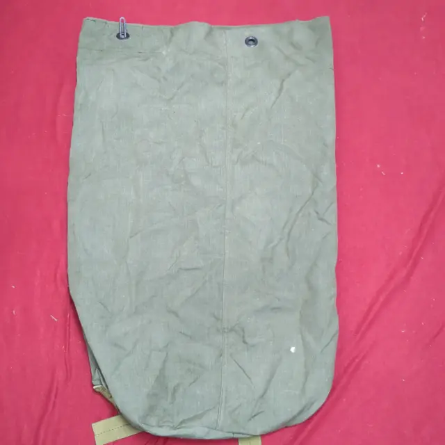 US Military Issue Locking Top Load Nylon Carrying Seabag w Straps Duffle (dfl10)